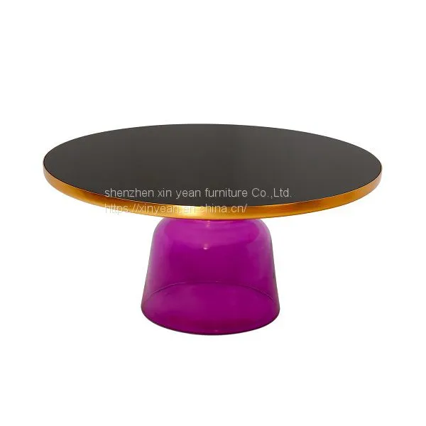 2021 New Design Living Room Furniture Bell Large Coffee Table Modern Coffice Table photo-2