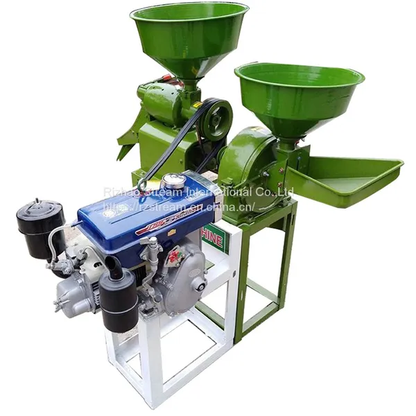 Home Use Mini Combine Single Phase Electric/5hp Diesel Flour Mill Rice Mill Grinding Equipment Turmeric Powder Grinder photo-5
