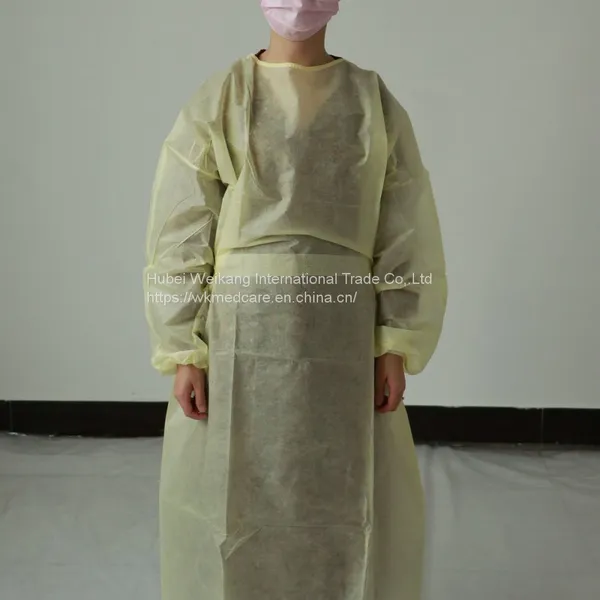 Nonwoven Isolation Gown Non Woven Medical Disposables Non Woven Disposable Coverall