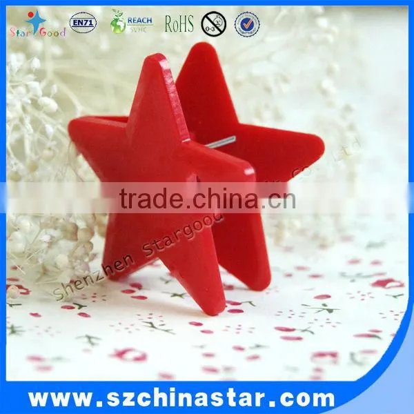 Plastic Star Shape Binder Clip From Shenzhen Stargood photo-2