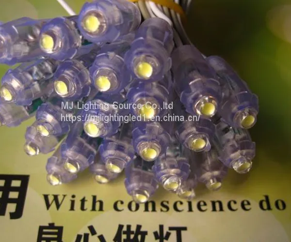 LED Decoration Light 9mm 12mm LED Pixel Strings White Color 5V 12V Lightings For Outdoor Signage photo-5