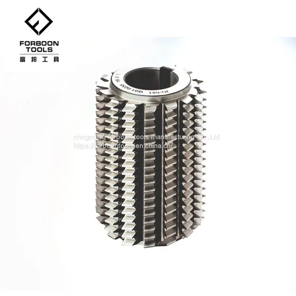 HSS cemented carbide rectangular spline hob cutter parallel side spline hob