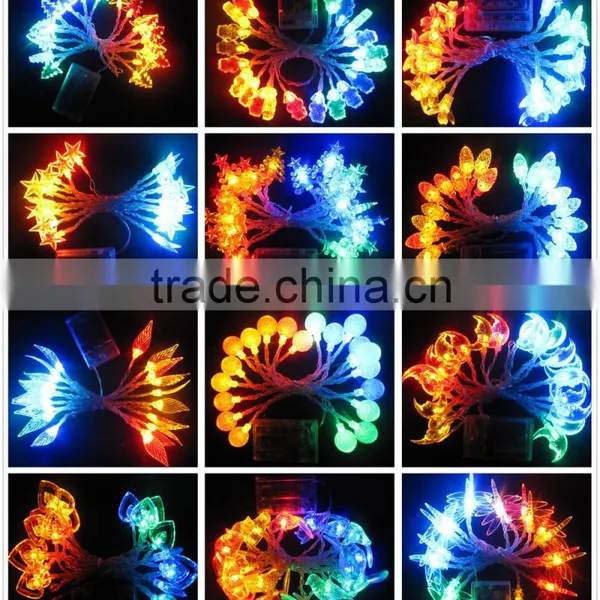 Led Battery Christmas Lights With Berries Light photo-2