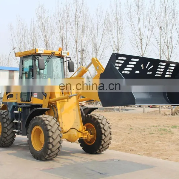 WEIFANG MAP ZL16 1.6 Ton 1cbm Bucket Hydraulic Farming Small Mini Agriculture Wheel Loader Front Loader photo-2