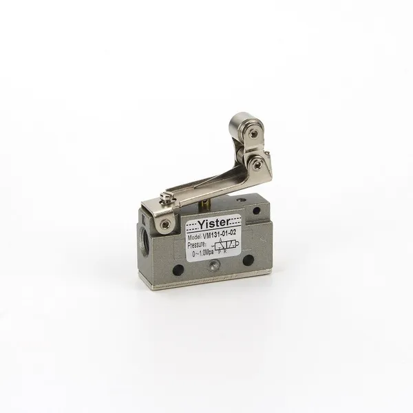 1/8 Inch 3 Way VM130-01-02 One Side Pneumatic Roller Type Mechanical Valves