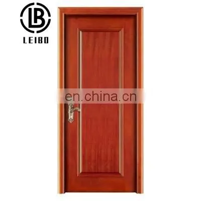 Fire Rated Solid Interior Flush Safety Hotel Entry Timber Wooden Door, Bedroom Design Open Door
