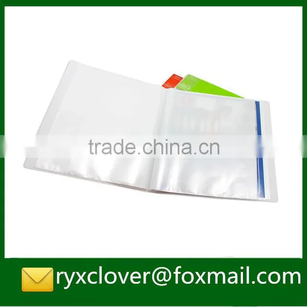 a4 Clear Plastic Seris Book Pockets Display Book photo-5