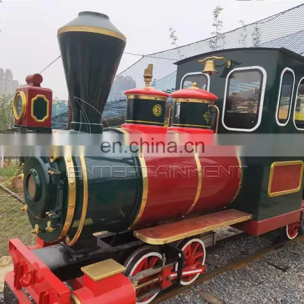 Sightseeing Tourist Fairground Carnival Rides Track Amusement Park Kids Train Equipment for Sale photo-3
