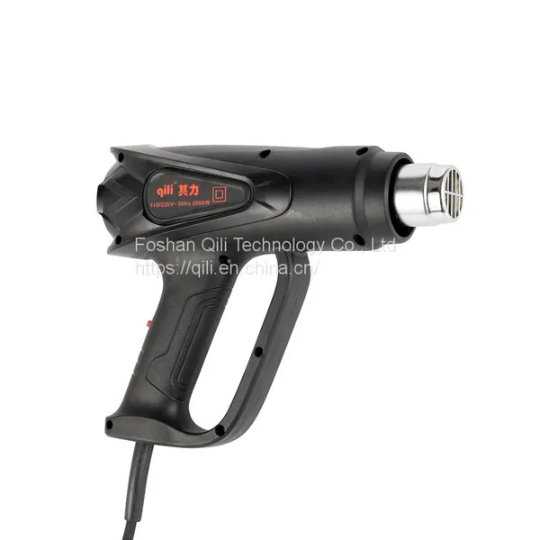 Qr-214A Qili Hot New Products High Quality LCD Display Temperature Heat Hot Air Guns photo-2