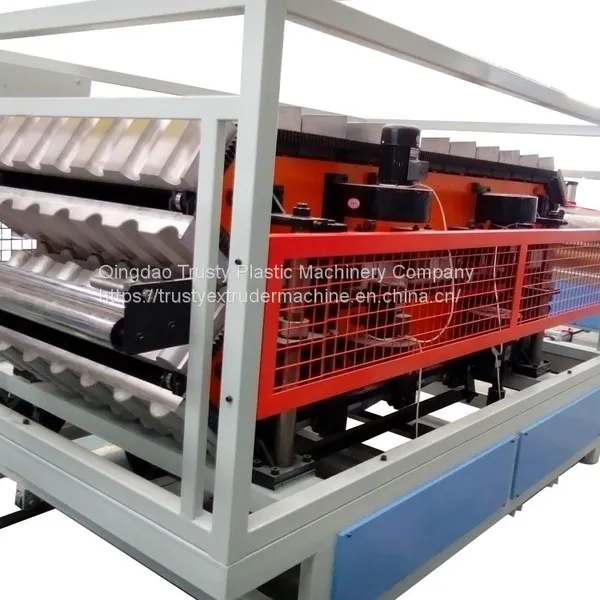 PVC/UPVC Glazed Corrugated Roof Sheet Extruder Machine Production Line