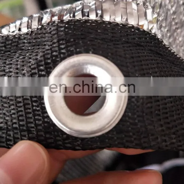 80% UV 2x3m Sunblock Silver Reflective Aluminet Shade Cloth With Grommets For Garden photo-4
