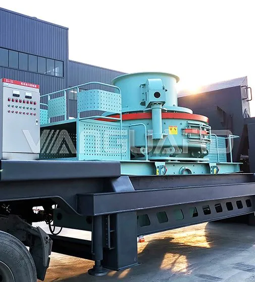 Mobile Limestone Gravel Sand Making Station Aggregate Rock Stone Mobile Silica Sand Making Machine photo-5
