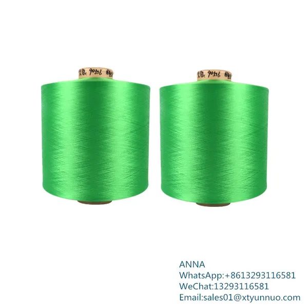 White Fdy Polyester Yarn Polyester Yarn Supply Factory Supply photo-3