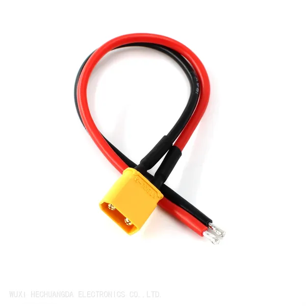 XT30U With Silicone Wire Battery Power Cables Customization XT30 Charging Connection Cable photo-2