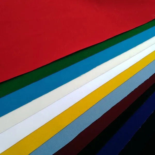 Red Flocking Velvet | Polyester Flocked Fabric | Nylon Flcok Velvet | Flocking Velveteen Fabrics Supplier photo-4