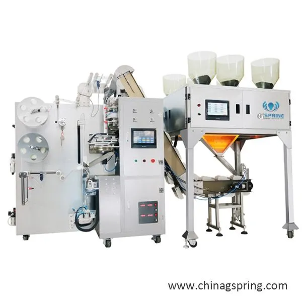 Fully Automatic Pyramid Triangle Tea Bag Packaging Machine for Herbal Tea Granule photo-2