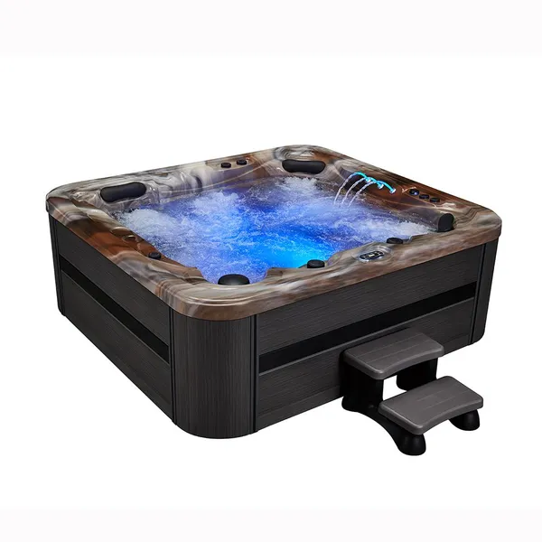 BahrainWhirlpool Tub With Night Light FunctionQuietoperationensuresapeacefulexperiencewithoutdisturbingothers.