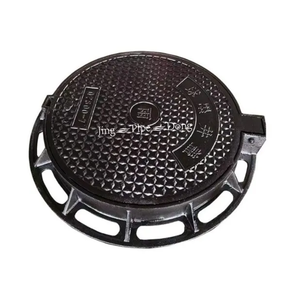 Telecom Ductile Iron Cover Manhole Cover Cast Iron Manhole Cover With Frame photo-4