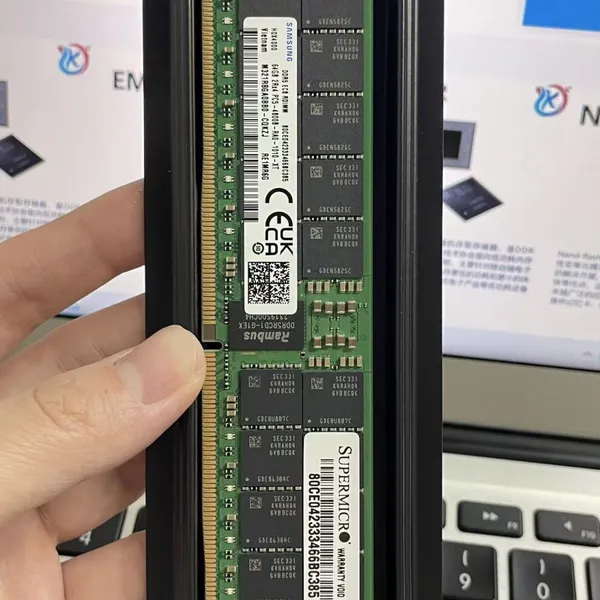 M321R8GA0BB0-CQKZJ 64GB DDR5 4800MHz RDIMM EC Server Memory Module 2Rx4 Samsung photo-2