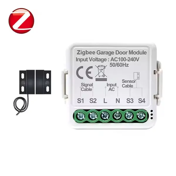 Tuya Smart Zigbee Garage Door Opener Switch Module