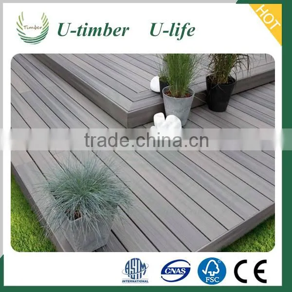Beautiful Complete Colors WPC Solid Wood Furniture Flooring photo-4