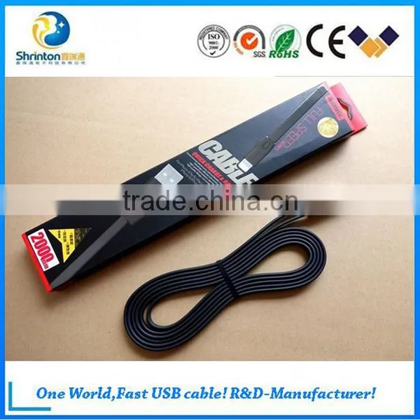 2.1A Full Speed Usb Charge Data Sync Remax Cable for Iphone5 5s 5c 6 6s Plus photo-2