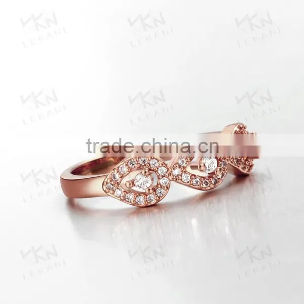 2015 New Model Cluster Stone Saudi Arabia Gold Platinum Wedding Ring Price photo-6