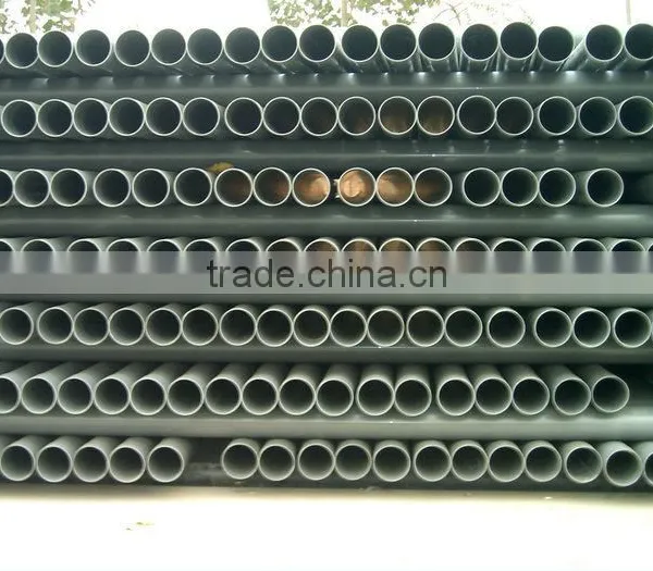 Manufacture Light Weight Smooth Surface Water PVC Pipe Specifications photo-2