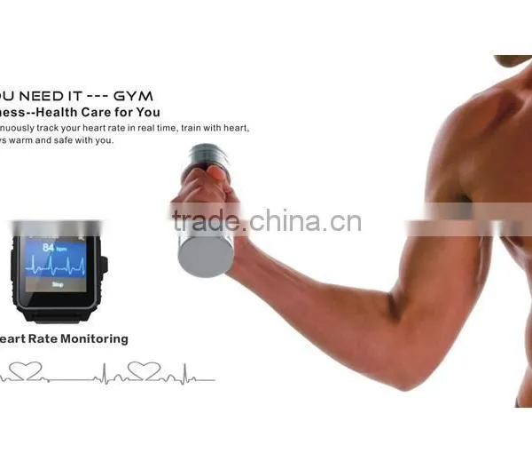 Android Smart Watch Heart Rate Monitor Waterproof and Dustproof photo-2