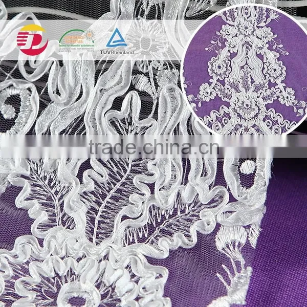 New Product Cheap Underwear Cotton Embriodered Guipure Lace for Dress China photo-4