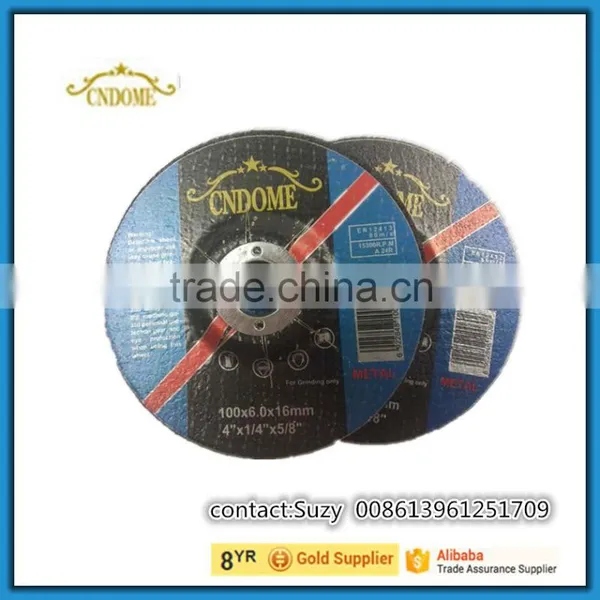100*6*16mm Double Nets Grinding Wheel for SS and Metal photo-3