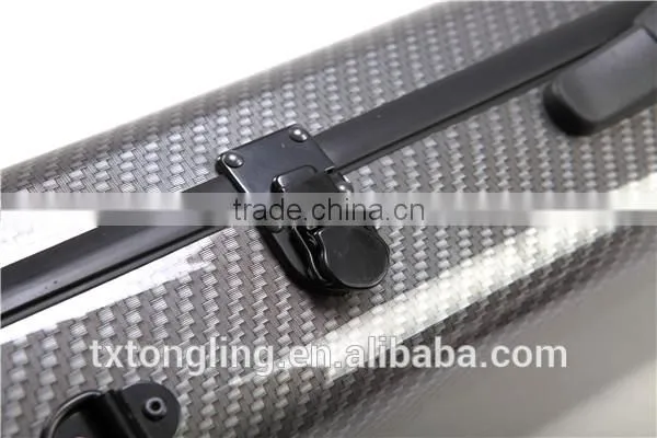 Silver Color Oblong Full Size Violin Hard Case TL-33 Quality Choice photo-5