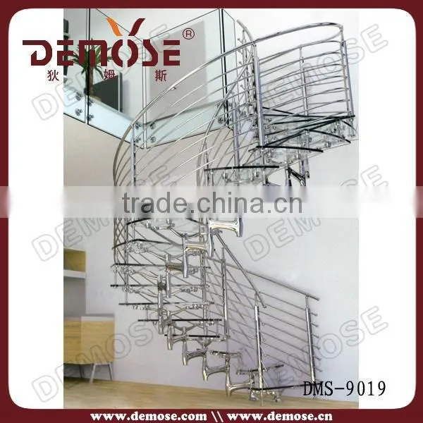 prefabricated plexiglass stairs,indoor plexiglass stair handrail outdoor
