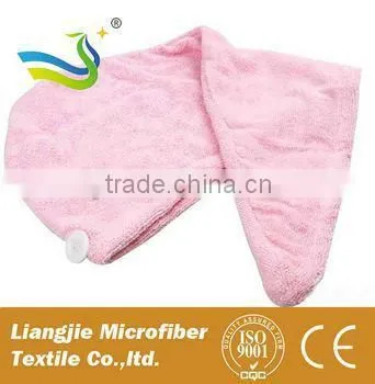 Microfibre Magic Dry Hair Quick Drying Towel Wrap Hat Bath photo-3