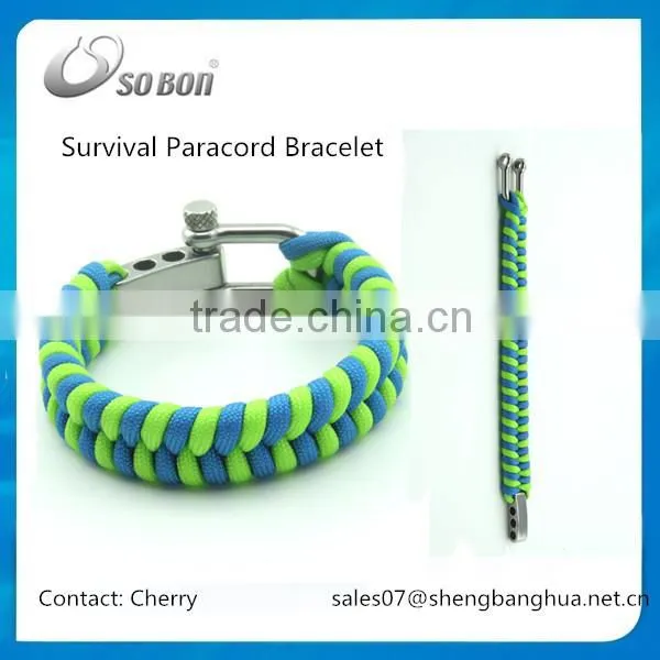 Survival Paracord Bracelets Nylon Cord Paracord Bracelet photo-4