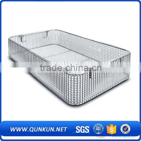 Wire Mesh Basket/wire Mesh Sterilization Basket/Medical Autoclave Tray photo-6