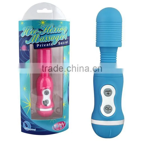Wonderful AV Wand Massager Silicone Vibrating Sex Toys For Girls photo-2