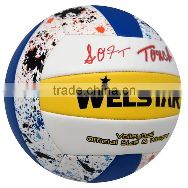 Volleyball Manufacturers Logo Design High Quality Training Volleyball Ball Custom Soft Cheap Price Beach Volleyball Ball photo-2