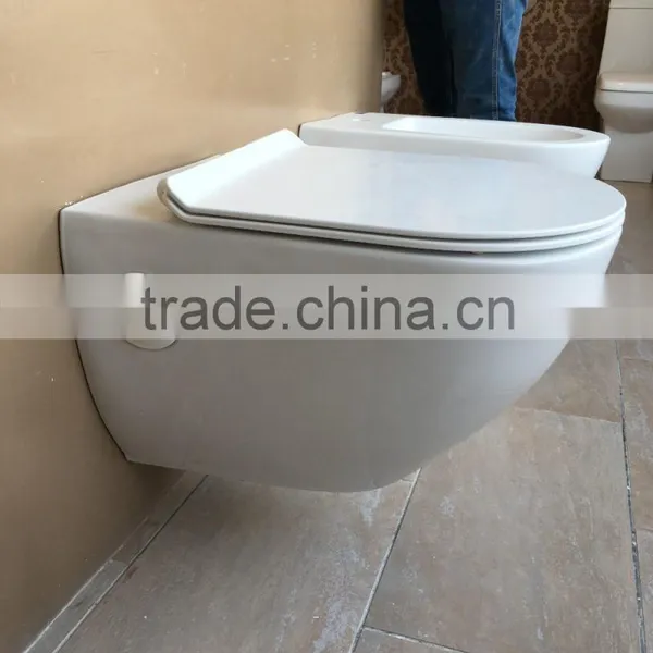 KA01 WC Ceramic Wall-hung Toilet Sanitary Ware TOILET Quality Choice photo-4