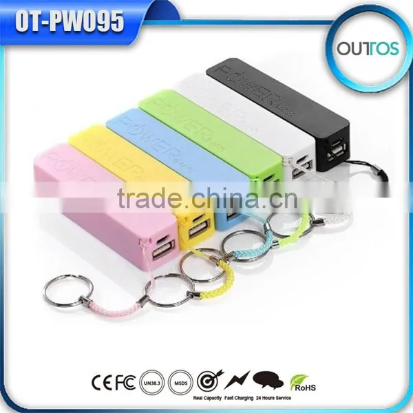 Promotional Gifts 2015 Colorful Perfume Powe Bank 2600 MAh Real Capacity photo-2