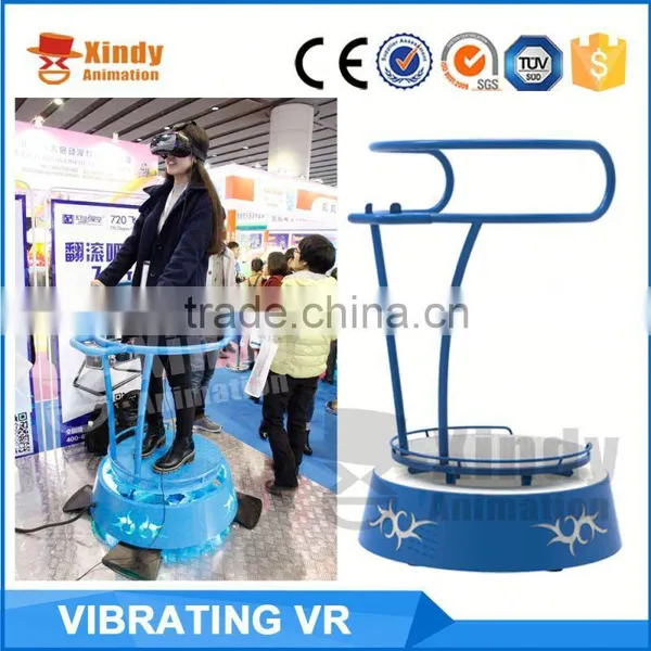 Professional Virtual Reality 5D9D Roller Coaster Simulator Stand Vibrating VR photo-2