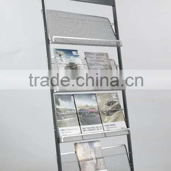 Various Type Newspaper Brochure Stand Display Rack photo-2