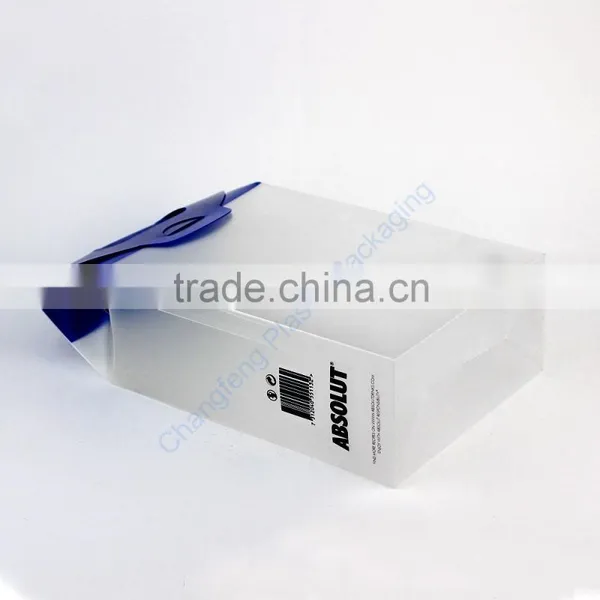 Customized Printing Frosted Clear Plastic Packaging Box photo-5