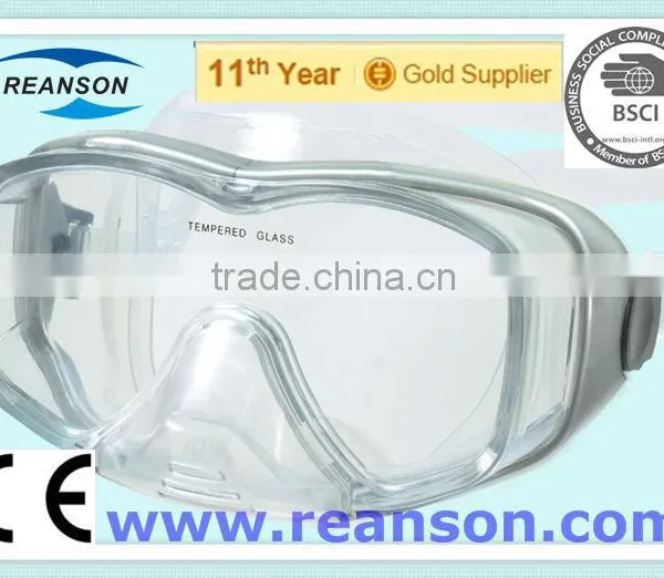 China Black Silicon Diving Mask Manufacturer For Wholesale photo-3