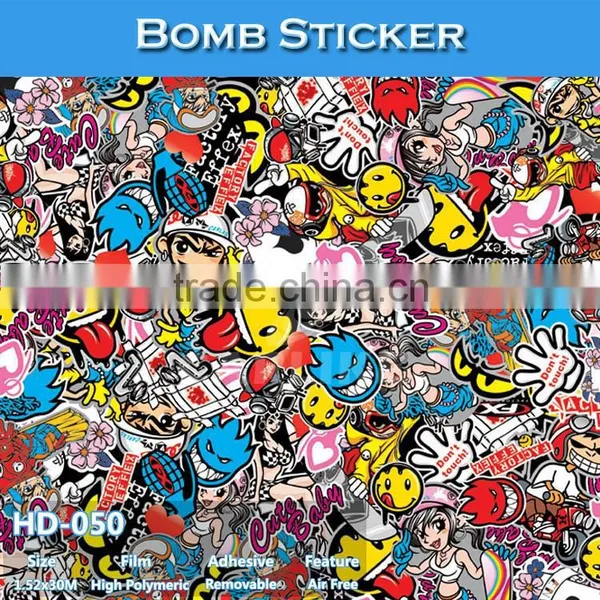 HD-53 Factory Directly Sell Good Price Bomb Stickers Use Graffiti Art Vinyl photo-4