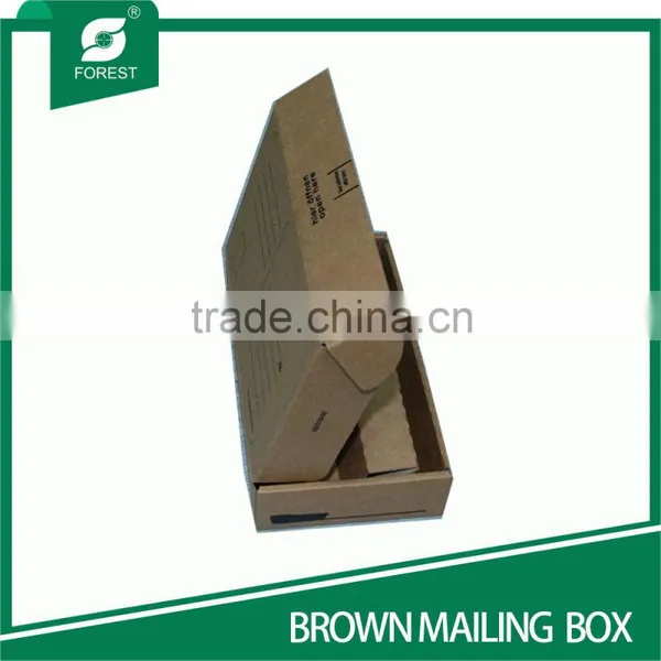 CUSTON PRINTING BROWN PAPER MAILING BOX photo-4