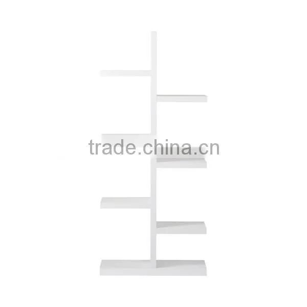Cheap 7-Shelf Wooden Bookcase photo-2