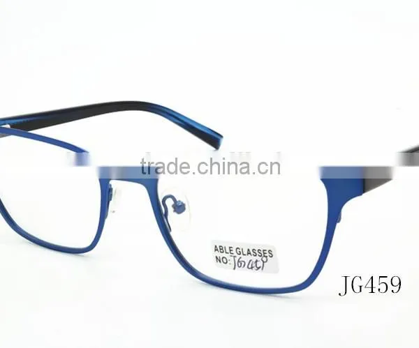 Unisex Designer Eyeglasses Fashionable Metal Optical Spectacles photo-2