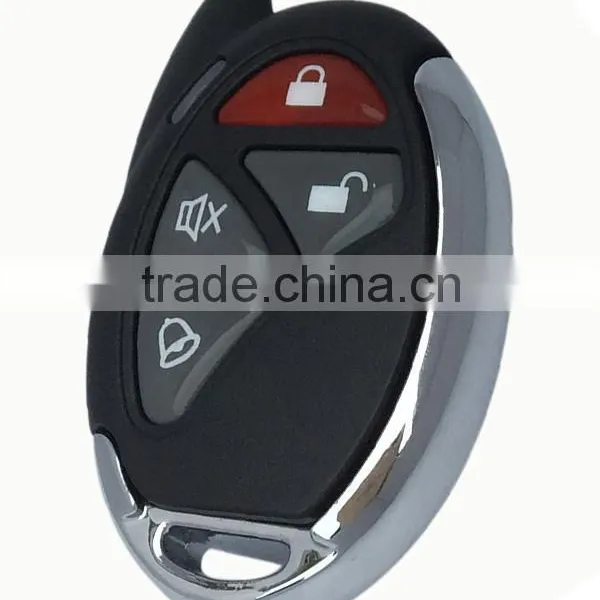 4-button Universal remote control, transmitter, metal and plastic remote control cover