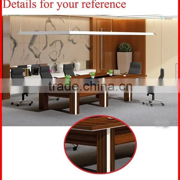 Newest Modern Wooden Office Using Table for Meeting photo-2